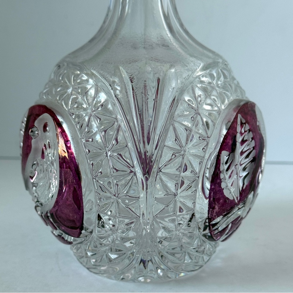 Hofbauer Byrdes Collection, The Ruby Decanter & Stopper | Wine Decanter - Picture 3 of 9
